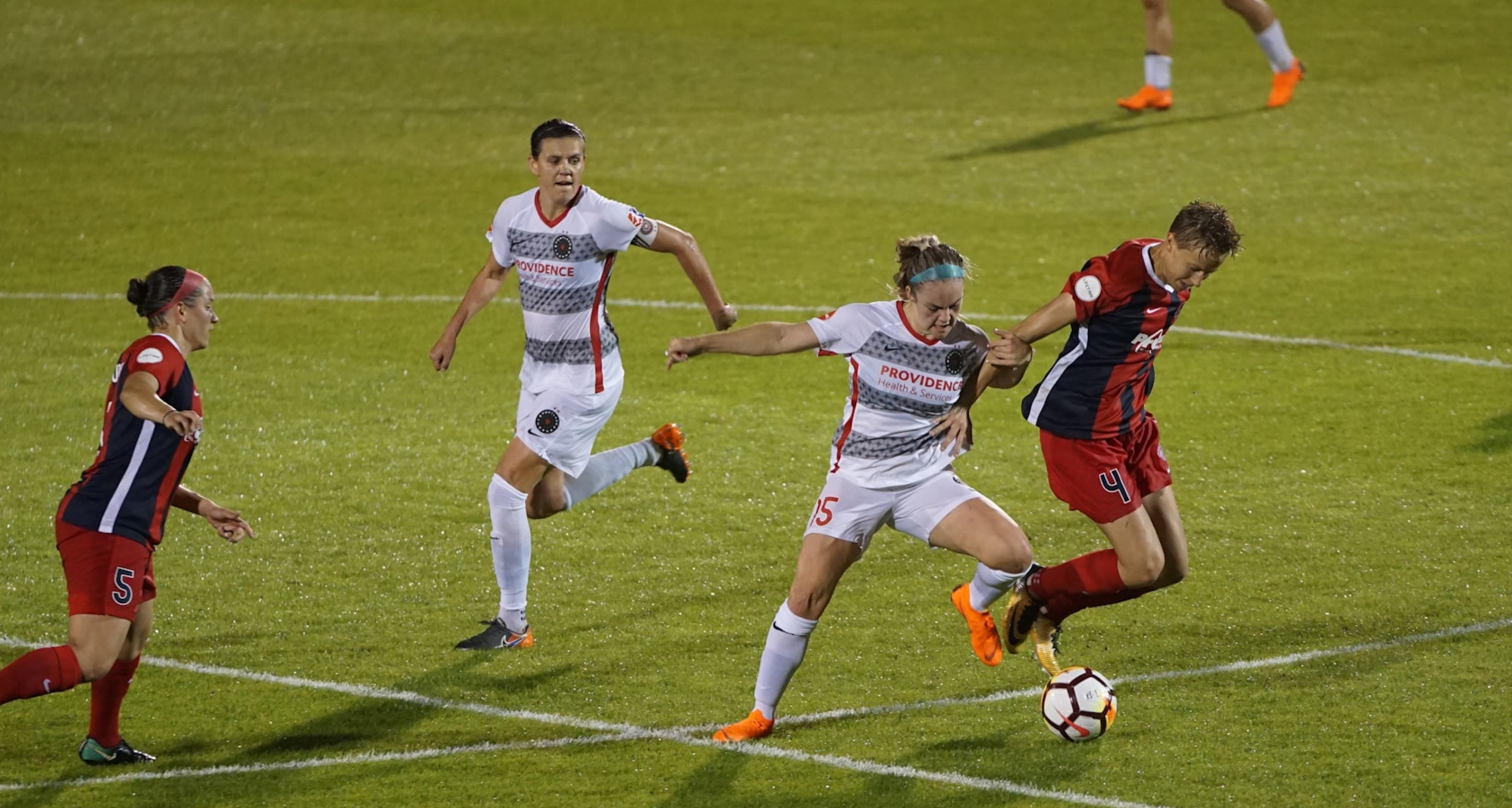 Picture from a match of Major League Soccer